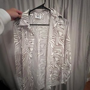 Princess Polly Blouse Swirly design